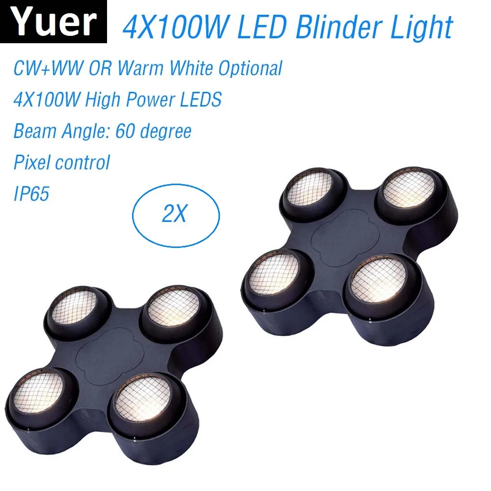 Dj Equipment 4X100W 4 Eyes LED Blinder Light COB Warm Cold White LED High Power Professional Stage Lighting Party Machine Discos
Dj Equipment 4X100W 4 Eyes LED Blinder Light COB Warm Cold White LED High Power Professional Stage Lighting Party Machine Discos