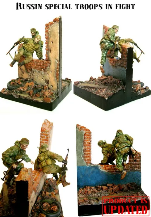 1/35 scale of modern warfare Russian special forces (including platform) Resin Model Kit figure Free Shipping
1/35 scale of modern warfare Russian special forces (including platform) Resin Model Kit figure Free Shipping