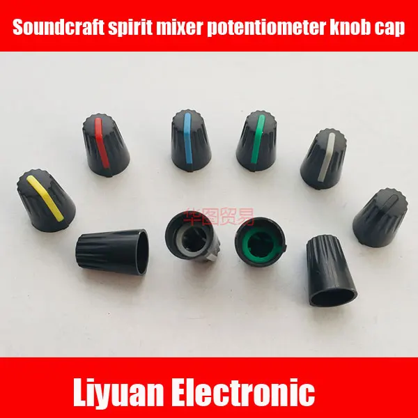 60pcs D hole Soundcraft spirit mixer audio volume adjustment half shaft potentiometer knob cap
60pcs D hole Soundcraft spirit mixer audio volume adjustment half shaft potentiometer knob cap