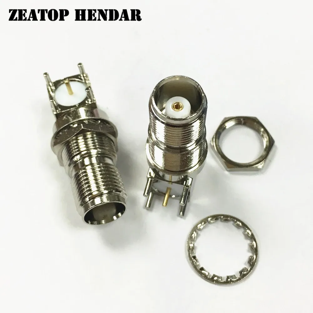 5Pcs Brass TNC Jack Female Socket Right Angle for PCB Plug RF Straight Coaxial Adapter PTFE Connector
5Pcs Brass TNC Jack Female Socket Right Angle for PCB Plug RF Straight Coaxial Adapter PTFE Connector
