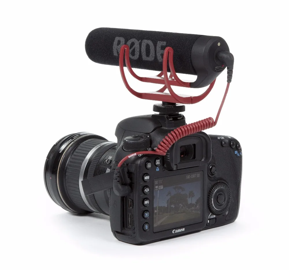 Image Rode VideoMic GO On Camera Shotgun Microphone for Canon Nikon Sony DSLR DV Camcorder for Digital Camera