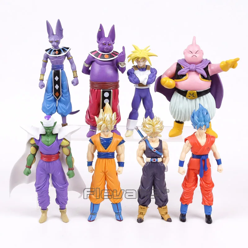 Dragon Ball Z Super Saiyan Son Goku Trunks Champa Beerus Piccolo Majin Buu PVC Action Figures Toys 8pcs/set
Dragon Ball Z Super Saiyan Son Goku Trunks Champa Beerus Piccolo Majin Buu PVC Action Figures Toys 8pcs/set