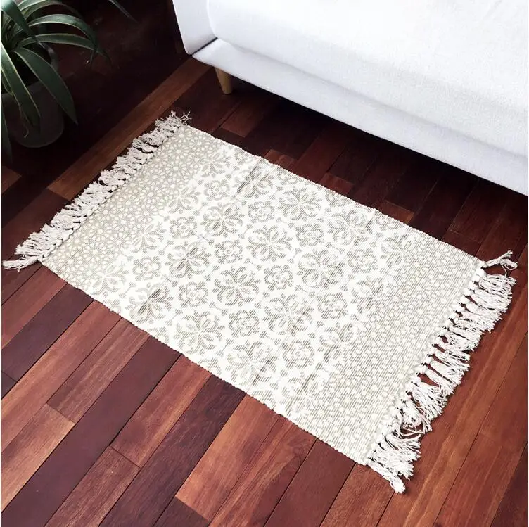 Nordic Fringed Mat Fashionable Rugs 15 Nordic Fringed Mat Fashionable Rugs Best Children's Lighting & Home Decor Online Store