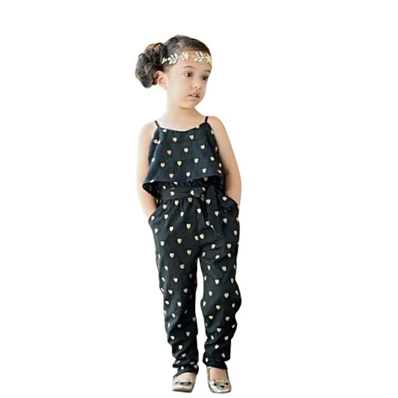 Fashion Kids Baby Girls Summer Heart Pattern Jumpsuit Romper Trousers With Belt Outfits
Fashion Kids Baby Girls Summer Heart Pattern Jumpsuit Romper Trousers With Belt Outfits