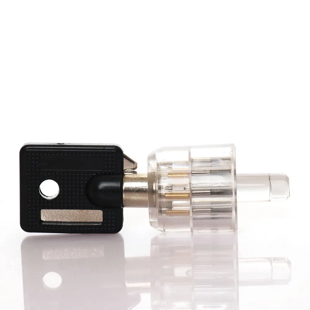 Seven Core Plum Lock Cylinder Transparent Visible Pick Cutaway Practice View Padlock Training Skill For Locksmith Hardware
Seven Core Plum Lock Cylinder Transparent Visible Pick Cutaway Practice View Padlock Training Skill For Locksmith Hardware