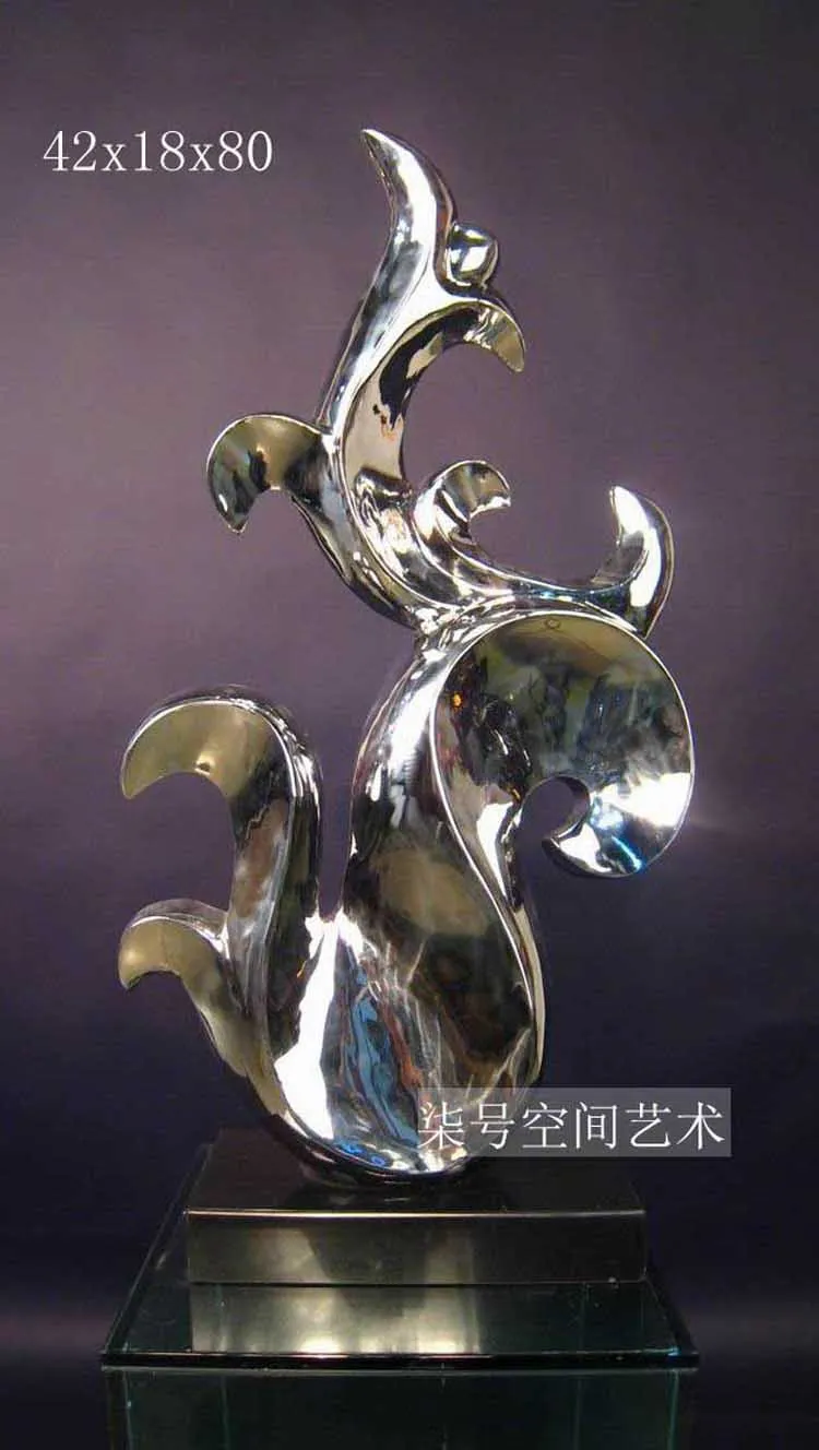 Club outdoor fashion abstract modern light sculpture crafts ornaments hotel hallway stainless steel jewelry
Club outdoor fashion abstract modern light sculpture crafts ornaments hotel hallway stainless steel jewelry