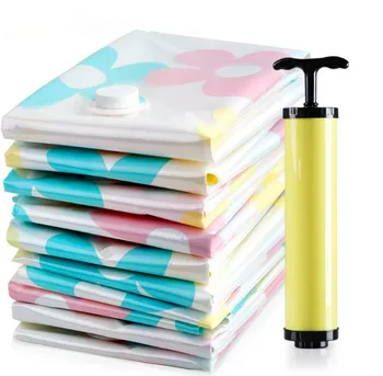 3pcs/set Thickened Vacuum Storage Bag Vacuum Compressed Bag with Reusable Blanket Clothes Quilt Free manual pump
3pcs/set Thickened Vacuum Storage Bag Vacuum Compressed Bag with Reusable Blanket Clothes Quilt Free manual pump
