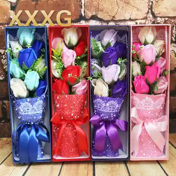 XXXG//9 flower flower soap gift promotional gifts factory direct wholesale gift wedding favour birthday gift
XXXG//9 flower flower soap gift promotional gifts factory direct wholesale gift wedding favour birthday gift