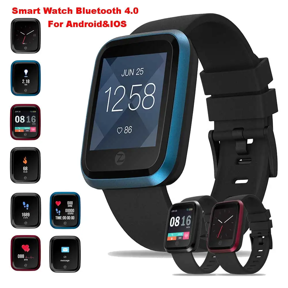 Zeblaze Crystal 2 IP67 Bluetooth 4.0 Smart Watch Pedometer Sleep Monitor Heart Rate Calls SMS Reminder Women Sport Watches.
Zeblaze Crystal 2 IP67 Bluetooth 4.0 Smart Watch Pedometer Sleep Monitor Heart Rate Calls SMS Reminder Women Sport Watches.
