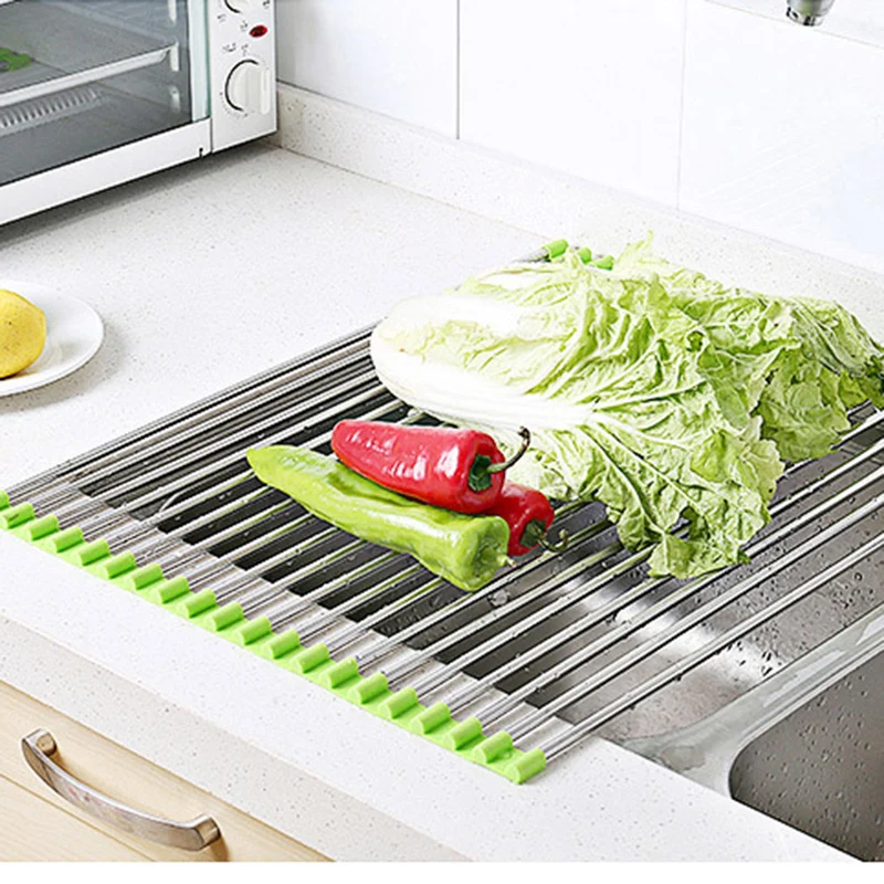 Sink Storage Dish Drying Rack Holder Fruit Vegetable Drainer Colanders Kitchen Accessories D4
Sink Storage Dish Drying Rack Holder Fruit Vegetable Drainer Colanders Kitchen Accessories D4