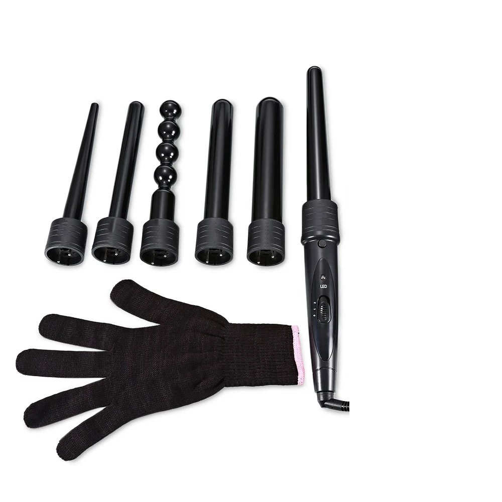 6 In 1 Ceramic Hair Curler Set Roller Pro Curling Iron Wand Pro Interchangeable Barrel Tourmaline Curler Iron Machine New
6 In 1 Ceramic Hair Curler Set Roller Pro Curling Iron Wand Pro Interchangeable Barrel Tourmaline Curler Iron Machine New