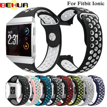 S L Size Double Color Sport Silicone Bracelet Strap Band For Fitbit Ionic Smart Watch Belt Watachband Sporting Goods Accessories
S L Size Double Color Sport Silicone Bracelet Strap Band For Fitbit Ionic Smart Watch Belt Watachband Sporting Goods Accessories