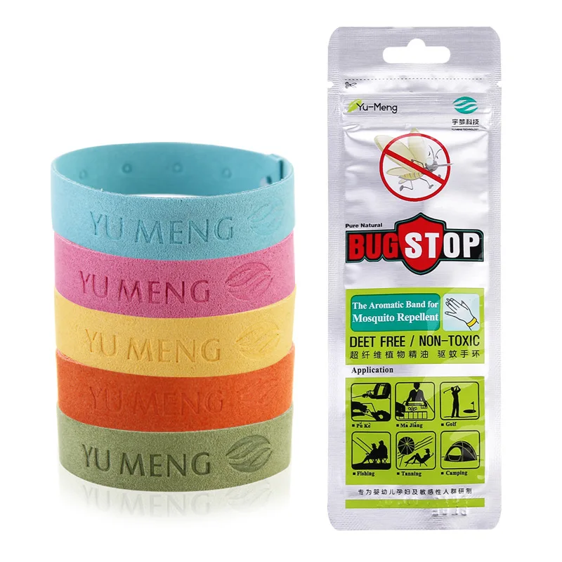5Pcs Bracelet Anti Mosquito Insect Bugs Repellent Repeller Wrist Bands Pest Control Wristband Mosquitoes
5Pcs Bracelet Anti Mosquito Insect Bugs Repellent Repeller Wrist Bands Pest Control Wristband Mosquitoes