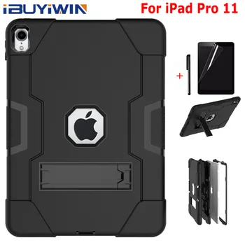 iBuyiWin Shockproof Silicone Cover for iPad Pro 11 2018 New Tablet Funda Capa Safe Case for Kids for iPad Pro 11" +Film+Pen 
iBuyiWin Shockproof Silicone Cover for iPad Pro 11 2018 New Tablet Funda Capa Safe Case for Kids for iPad Pro 11" +Film+Pen