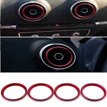 For Audi Q2 2017-2018 Red Interior Air-condition Vent Outlet Cover Trims Interior Chromium Styling Parts 4pcs
For Audi Q2 2017-2018 Red Interior Air-condition Vent Outlet Cover Trims Interior Chromium Styling Parts 4pcs