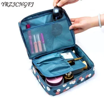 

Waterproof Women Cosmetic Bag Travel Carry On Organizer Toiletries Toiletry Kit Necessity Beauty Case Wash Pouch Handbag