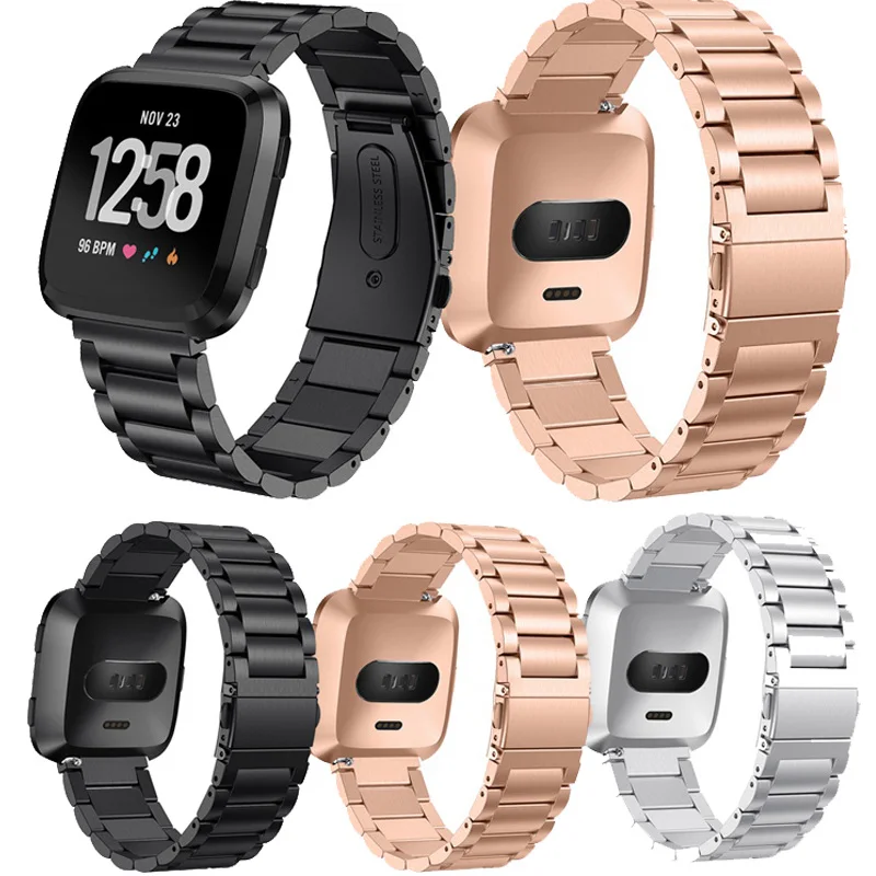 Stainless Steel Watch Band For Fitbit Versa/Versa Lite Smart Watch Metal Replaceable Strap For Fitbit Versa Wristband
Stainless Steel Watch Band For Fitbit Versa/Versa Lite Smart Watch Metal Replaceable Strap For Fitbit Versa Wristband
