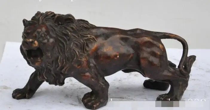 S00520 china fengshui bronze evil spirit Ferocious foo fu dog lion animal beast statue (B0413)
S00520 china fengshui bronze evil spirit Ferocious foo fu dog lion animal beast statue (B0413)