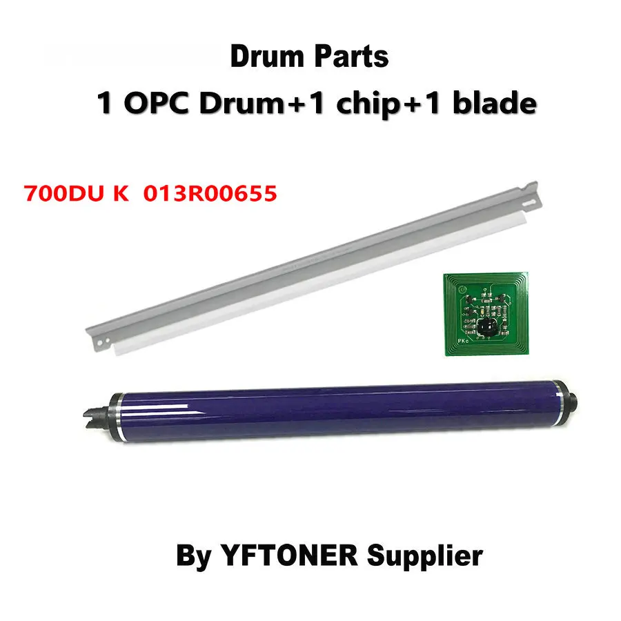 1Pack Printer Accessories BK Drum+Chip+Blade For Xerox 700i 700 DC700 C75 J75 013R00655 Black Toner Cartridge
1Pack Printer Accessories BK Drum+Chip+Blade For Xerox 700i 700 DC700 C75 J75 013R00655 Black Toner Cartridge