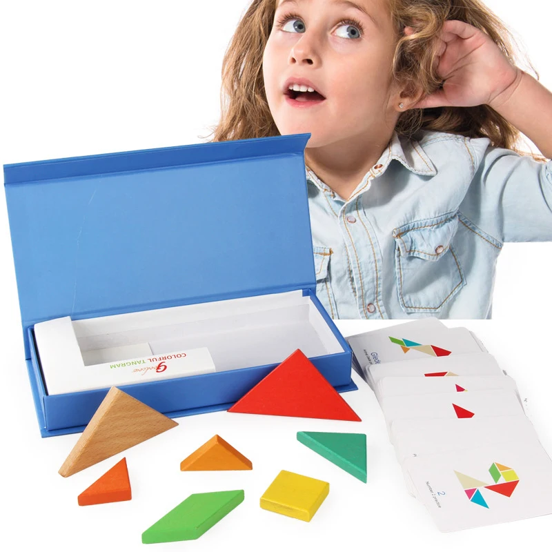 Wooden Colorful Tangram intelligence Jigsaw Puzzle Game Alphabet Numbers Variety Of Modeling Children's Educational Toys
Wooden Colorful Tangram intelligence Jigsaw Puzzle Game Alphabet Numbers Variety Of Modeling Children's Educational Toys