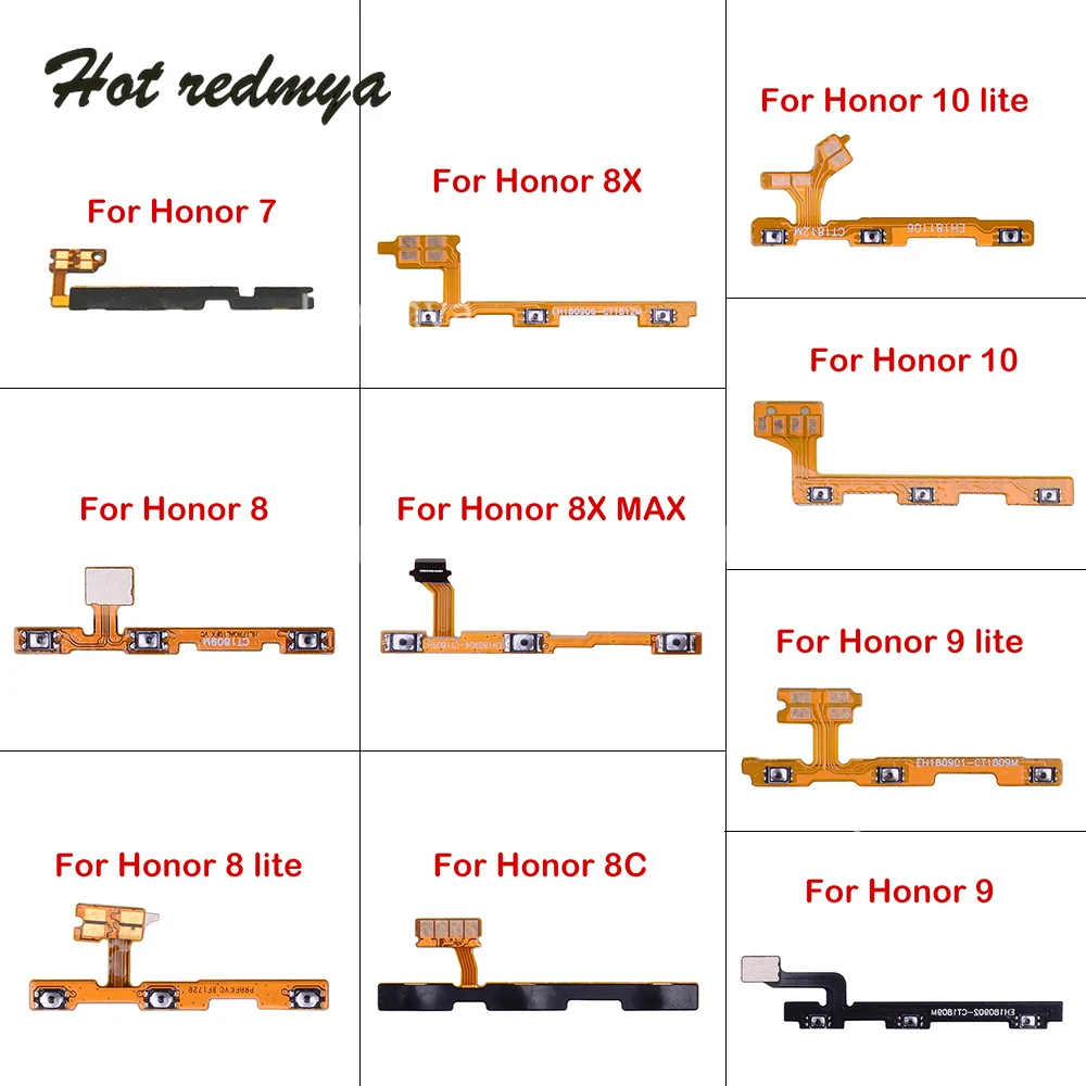 Volume Side Power on off Button Key Switch Flex Cable For Huawei Honor 7 8 9 10 Lite 8C 8X Max Replacement Parts
Volume Side Power on off Button Key Switch Flex Cable For Huawei Honor 7 8 9 10 Lite 8C 8X Max Replacement Parts