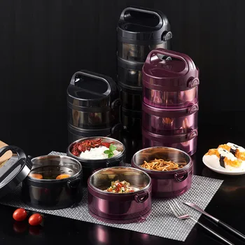 ONEUP Stainless Steel Multi-layer Heat Preservation Lunch Box Business Thermos Bento Boxes Food Storage Container School Office
ONEUP Stainless Steel Multi-layer Heat Preservation Lunch Box Business Thermos Bento Boxes Food Storage Container School Office