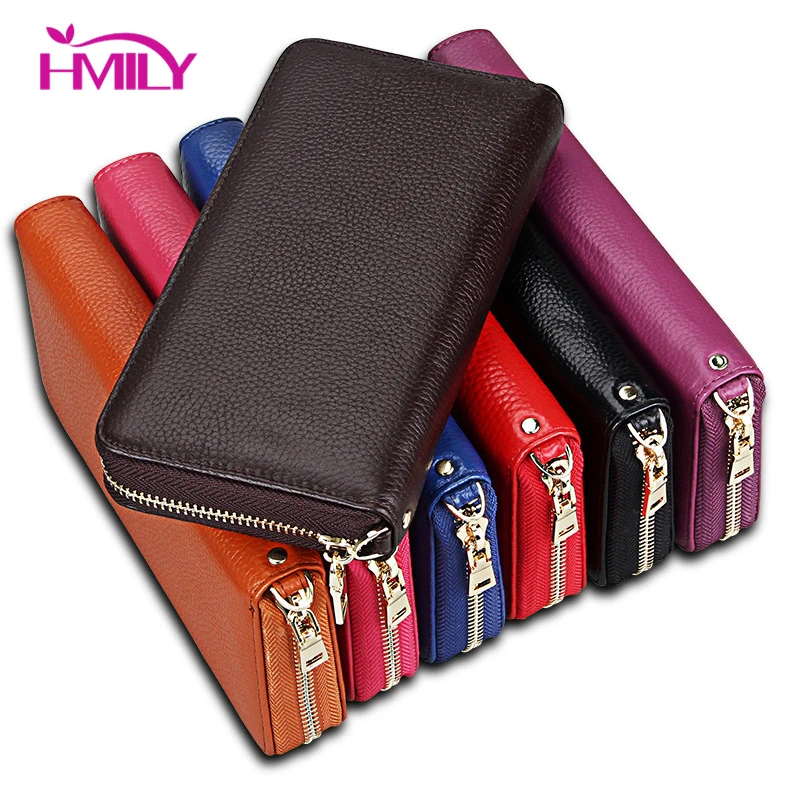 HMILY Women Wallet Genuine Leather Clutch Bag Fashion Female Long Purse Money Bag Real Cowksin Credit Card Ladies Candy Color
HMILY Women Wallet Genuine Leather Clutch Bag Fashion Female Long Purse Money Bag Real Cowksin Credit Card Ladies Candy Color