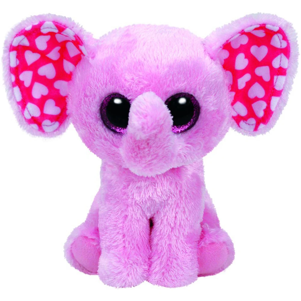 Pyooppeo Original Ty Boos 10" 25cm Sugar Pink Valentine Elephant Plush Medium Soft Big-eyed Stuffed Animal Collectible Doll Toy
Pyooppeo Original Ty Boos 10" 25cm Sugar Pink Valentine Elephant Plush Medium Soft Big-eyed Stuffed Animal Collectible Doll Toy