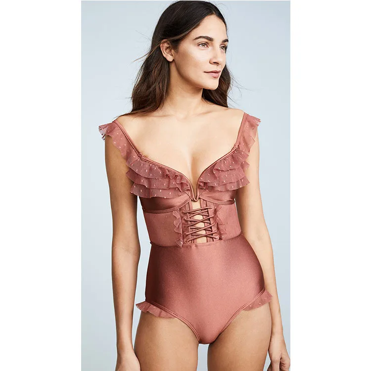 Sexy Swimsuit Women's Bikini Sport Push Up Swimsuits New 2019 Word Lace Transparent Points Solid Cotton Bathing Suit Women
Sexy Swimsuit Women's Bikini Sport Push Up Swimsuits New 2019 Word Lace Transparent Points Solid Cotton Bathing Suit Women