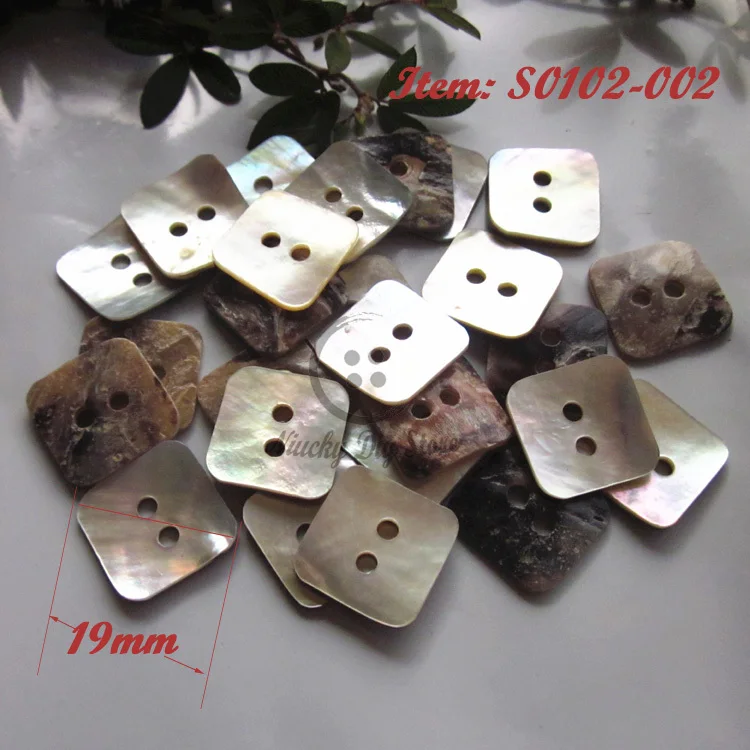 AGOYA Shell buttons 144pcs square thicker shell buttons for sewing materials clothing accessories wholesale
AGOYA Shell buttons 144pcs square thicker shell buttons for sewing materials clothing accessories wholesale