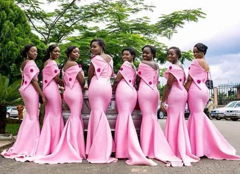 Elegant Pink Bridesmaid Dress Long robes de demoiselle d'honneur Beach Plus Size Bridesmaids Dresses Wedding Dress
Elegant Pink Bridesmaid Dress Long robes de demoiselle d'honneur Beach Plus Size Bridesmaids Dresses Wedding Dress