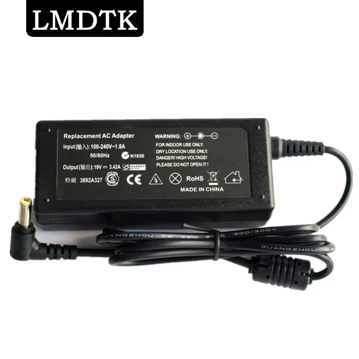 LMDTK 65W 19V 3.42A 5.5*1.7 Laptop Adapter AC Charge Power for ACER Aspire TravelMate 600 to 663 720 to 740 800 Series
LMDTK 65W 19V 3.42A 5.5*1.7 Laptop Adapter AC Charge Power for ACER Aspire TravelMate 600 to 663 720 to 740 800 Series