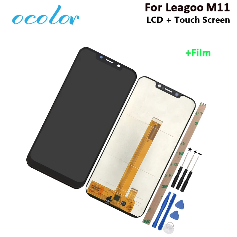 ocolor For Leagoo M11 LCD Display And Touch Screen 6.18'' Repair Parts For Leagoo M11 LCD Digital Accessory With Tools +Film
ocolor For Leagoo M11 LCD Display And Touch Screen 6.18'' Repair Parts For Leagoo M11 LCD Digital Accessory With Tools +Film
