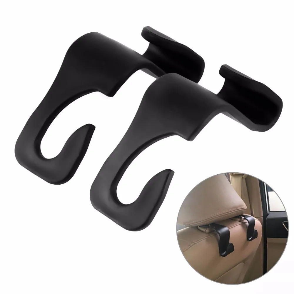 Nosii 1 Pair Headrest Car Seat Bar Coat Purse Grocery Bag Hanging Hook Hanger Storage Organizer Holder
Nosii 1 Pair Headrest Car Seat Bar Coat Purse Grocery Bag Hanging Hook Hanger Storage Organizer Holder