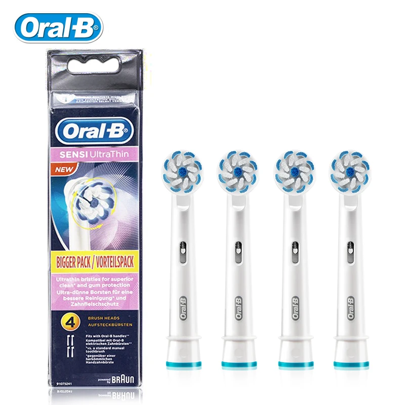 Оригинальные сменные насадки для зубной щетки OralB головки электрической щетки|oral