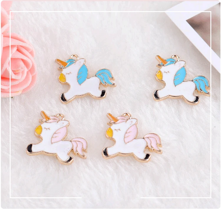 2019 DIY Chunky Enamel Unicorn Pendant Jewelry Findings Gold Color Charms Handmade Necklace Girls Kids Neckalce Accessory
2019 DIY Chunky Enamel Unicorn Pendant Jewelry Findings Gold Color Charms Handmade Necklace Girls Kids Neckalce Accessory