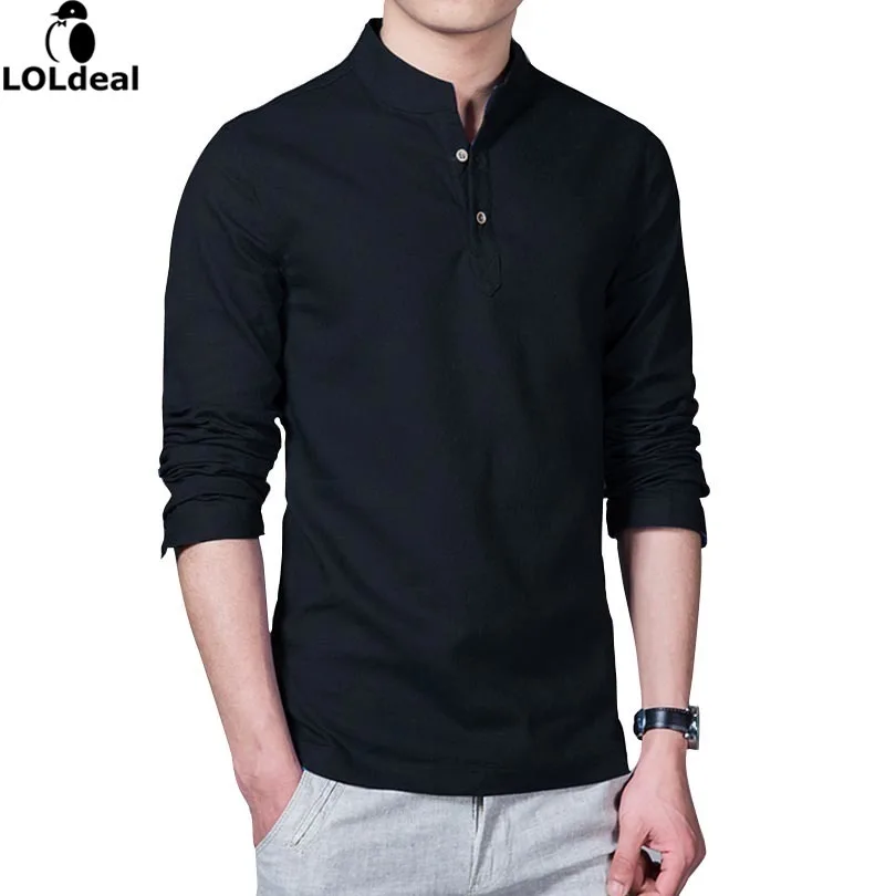 Loldeal 2018 Asian Fashion Long Sleeve Mandarin Collar Mens Shirts Male Casual Linen Shirt Men Plus Size 4XL 5XL White
Loldeal 2018 Asian Fashion Long Sleeve Mandarin Collar Mens Shirts Male Casual Linen Shirt Men Plus Size 4XL 5XL White