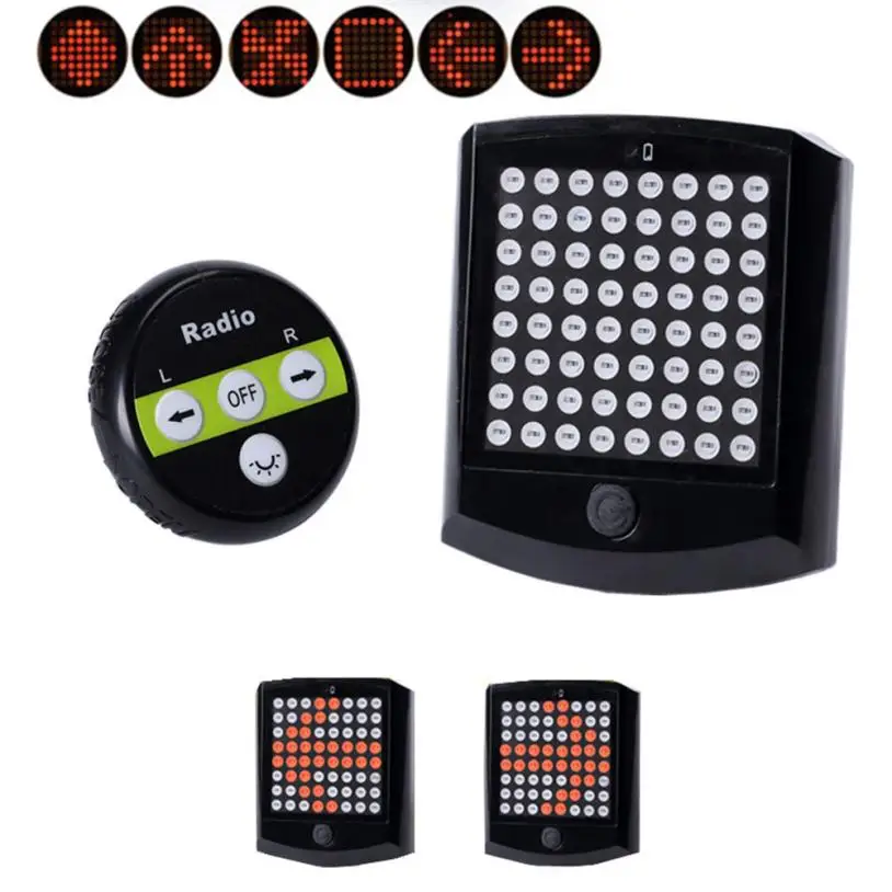 Bike Rear Tail Light Turn Signal Wireless Remote Control New High-Brightness LED Light Shockproof Easy Use Bicycle Light P40
Bike Rear Tail Light Turn Signal Wireless Remote Control New High-Brightness LED Light Shockproof Easy Use Bicycle Light P40