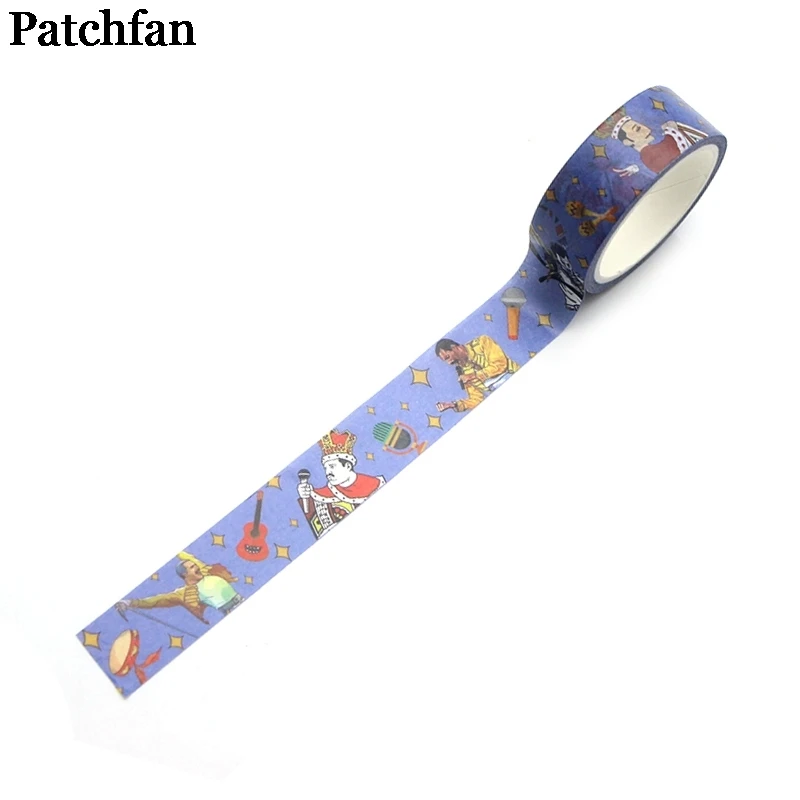 20pcs/lot Patchfan Freddie Mercury Vintage singer 90s DIY Scrapbooking Adhesive washi Masking Tape Printed Pattern sticker A2153
20pcs/lot Patchfan Freddie Mercury Vintage singer 90s DIY Scrapbooking Adhesive washi Masking Tape Printed Pattern sticker A2153