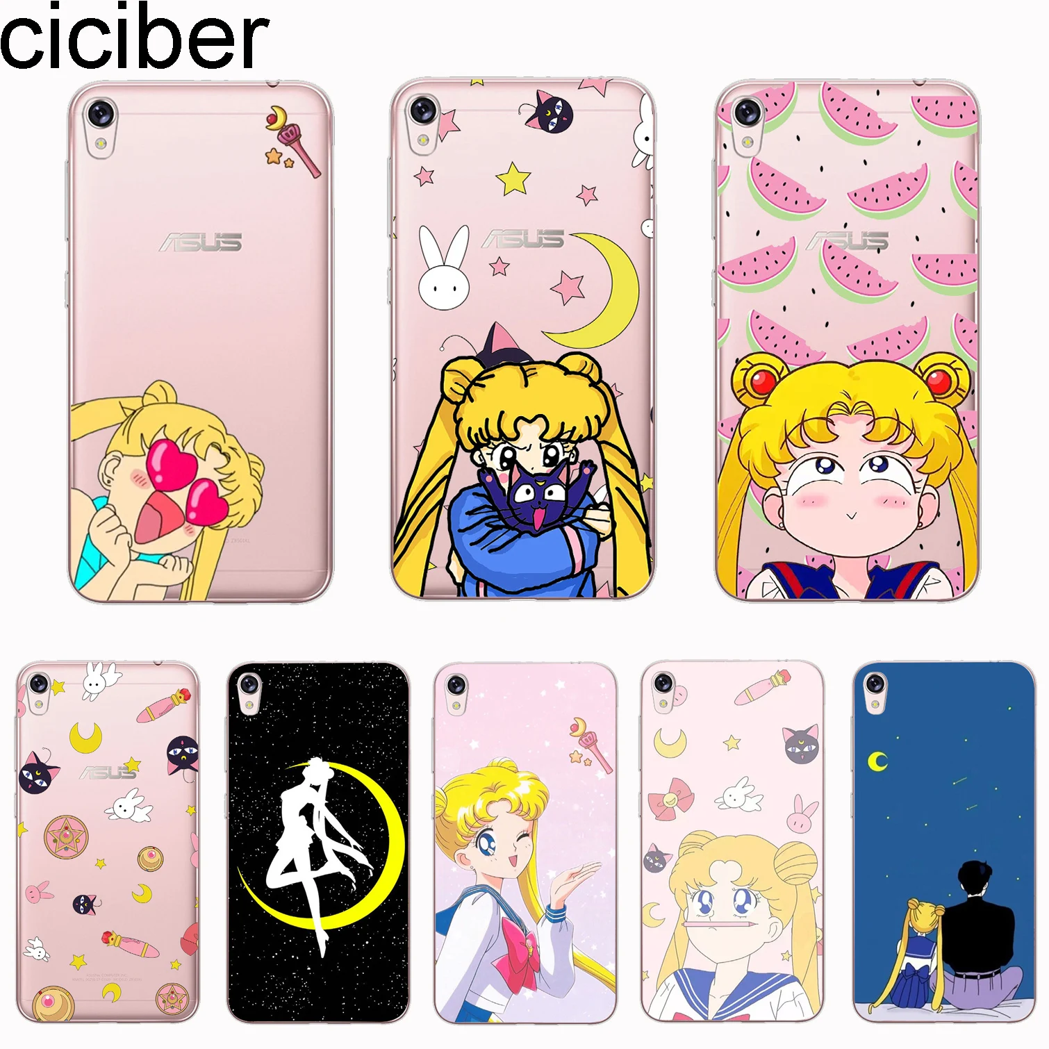ciciber Cover For ASUS Zenfone 5 Lite ZC600KL For Zenfone 5 5Z ZE620KL ZS620KL Phone Cases Soft TPU Anime Girl Sailor Moon Shell
ciciber Cover For ASUS Zenfone 5 Lite ZC600KL For Zenfone 5 5Z ZE620KL ZS620KL Phone Cases Soft TPU Anime Girl Sailor Moon Shell