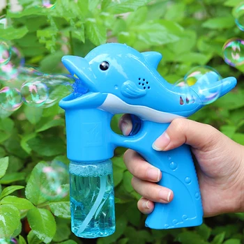 50ml Bubble Water Dolphins Bubbles Automatic Toy Electricity Water Gun Toy Children Toy Bubble Gun Machine
50ml Bubble Water Dolphins Bubbles Automatic Toy Electricity Water Gun Toy Children Toy Bubble Gun Machine