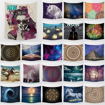 Unicorn psychedelic tapestry mandala horse wall hanging tapestry home decoration large rectangle bedroom wall tapestry
Unicorn psychedelic tapestry mandala horse wall hanging tapestry home decoration large rectangle bedroom wall tapestry