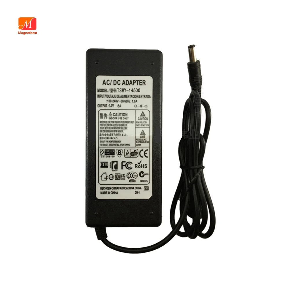 14V 5A 60W AC Adapter Charger 14V5A Monitor Switching Power Supply Infrared Ball Machine Power Supply
14V 5A 60W AC Adapter Charger 14V5A Monitor Switching Power Supply Infrared Ball Machine Power Supply