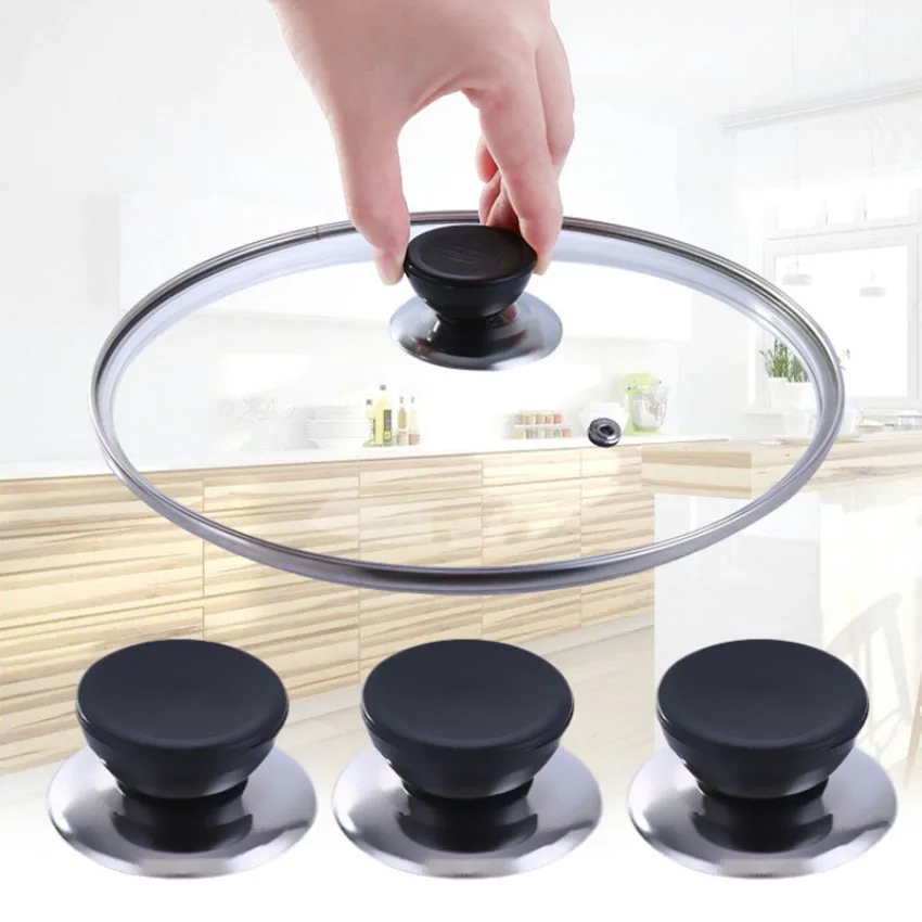 1PC Useful Can Replace General Lid Handle Anti - hot Pot Lid Handle Glass Lid Head Kitchenware Black Accessories Pot Cap
1PC Useful Can Replace General Lid Handle Anti - hot Pot Lid Handle Glass Lid Head Kitchenware Black Accessories Pot Cap