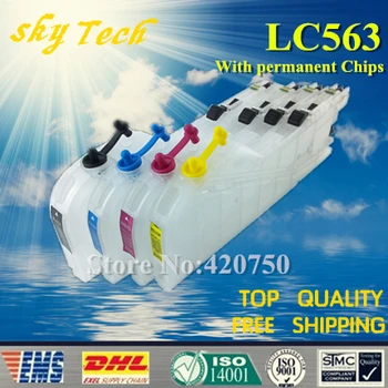 4PK Empty Refillable Cartridge Suit for Brother LC563XL , suit for MFC-J2510 MFC-J2310 MFC-J3720 MFC-J3520 etc ,With ARC Chips
4PK Empty Refillable Cartridge Suit for Brother LC563XL , suit for MFC-J2510 MFC-J2310 MFC-J3720 MFC-J3520 etc ,With ARC Chips