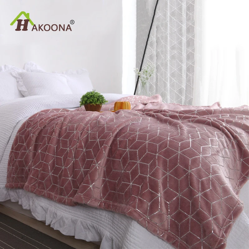 HAKOONA Gilding Flannel Blanket Summer Thin Queen Bed Cover Blanket Sofa Snap Blankets
HAKOONA Gilding Flannel Blanket Summer Thin Queen Bed Cover Blanket Sofa Snap Blankets