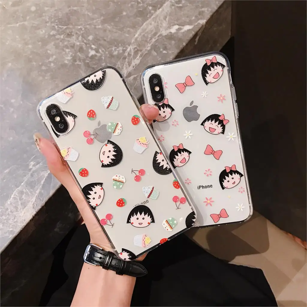 Phone Case For iPhone 11 Pro Max 7 6 6s 8 Plus X XR XS Max Soft TPU Transparent Cases Back Cover Lovely Sakura Momoko Pattern
Phone Case For iPhone 11 Pro Max 7 6 6s 8 Plus X XR XS Max Soft TPU Transparent Cases Back Cover Lovely Sakura Momoko Pattern