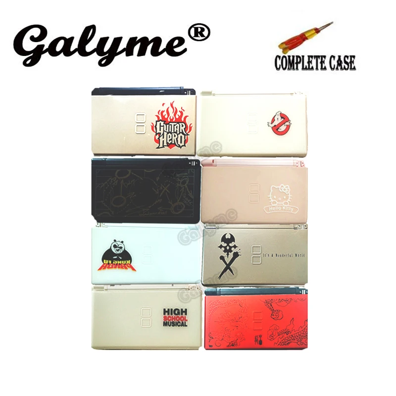 Hot Sale Limited Cartton Pattern Plastic Housing Case Cover Game Console Replacement Shell For DS Lite NintendoNDSL DSL Shell
Hot Sale Limited Cartton Pattern Plastic Housing Case Cover Game Console Replacement Shell For DS Lite NintendoNDSL DSL Shell