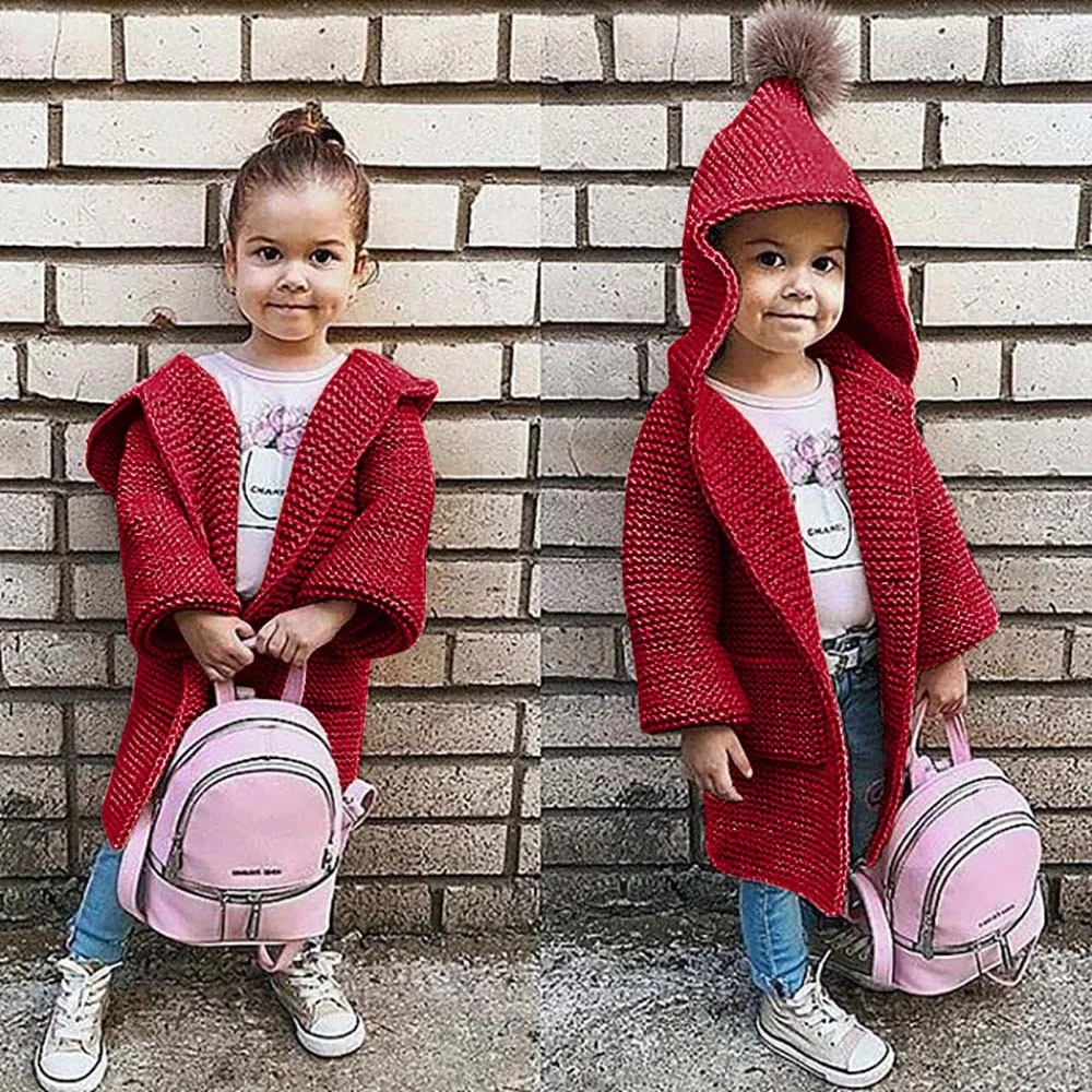 2018 new fashion Children Kids Baby Girls Solid Hooded Knitted Sweater Cardigan Coat Clothes stem12
2018 new fashion Children Kids Baby Girls Solid Hooded Knitted Sweater Cardigan Coat Clothes stem12