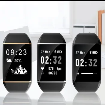 New Smart Watch Color Screen Waterproof Activity Tracker Heart Rate Blood Pressure Monitor Bluetooth Wristband for iOS Android
New Smart Watch Color Screen Waterproof Activity Tracker Heart Rate Blood Pressure Monitor Bluetooth Wristband for iOS Android